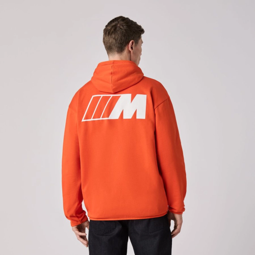 Bluza z kapturem BMW M Reverse - Pomarańczowa | Oficjalny Dealer