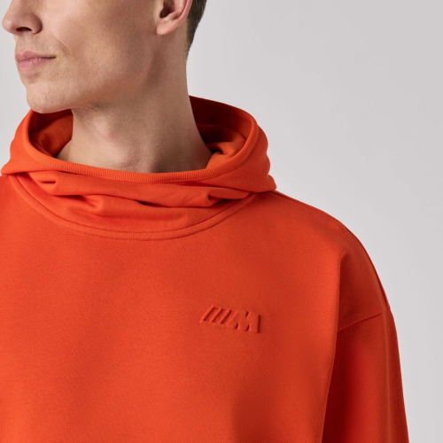 Bluza z kapturem BMW M Reverse - Pomarańczowa | Oficjalny Dealer