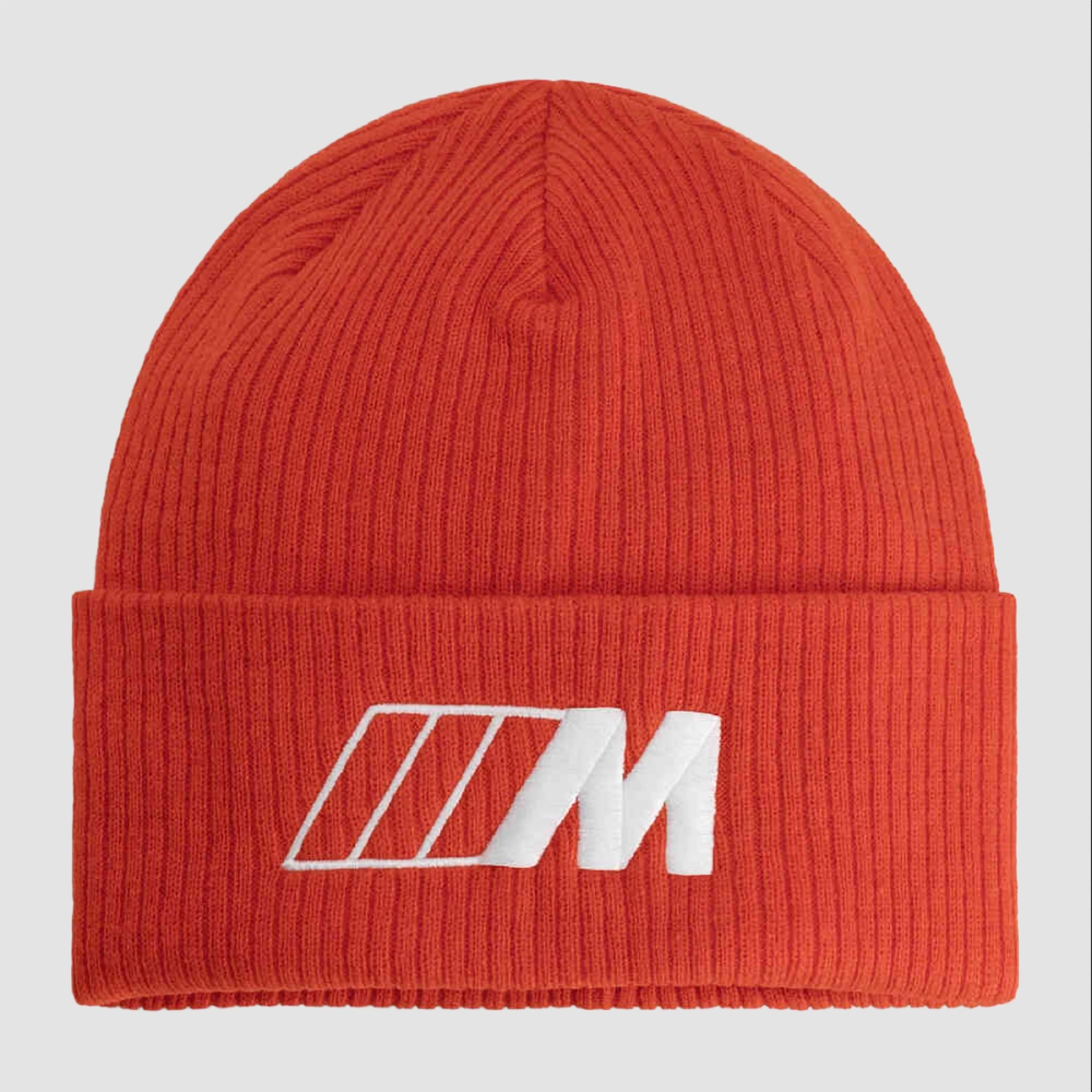 Czapka zimowa BMW M - Pomarańczowa | Oficjalny Dealer