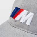 Czapka z daszkiem BMW M Classic Logo - Szara | Oficjalny Dealer