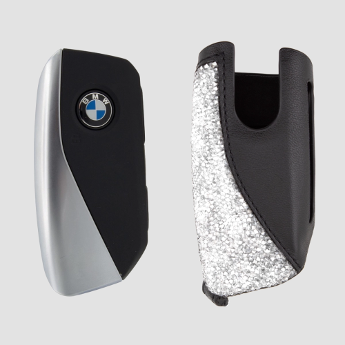 Skórzane Etui na kluczyk BMW - Crystal Clarity | Oficjalny Dealer
