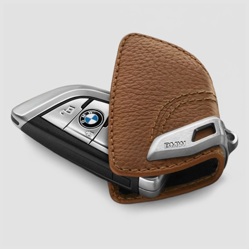Skórzane Etui na kluczyk BMW Brąz | Oficjalny Dealer