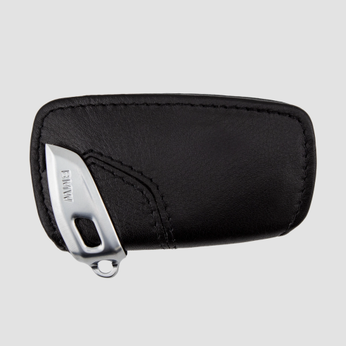 Skórzane Etui na kluczyk BMW - Czarne | Oficjalny Dealer