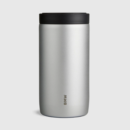 Kubek termiczny BMW Push 330 ml - Srebrny | Oficjalny Dealer