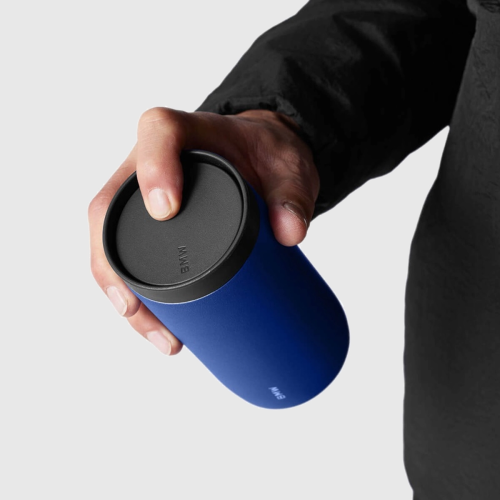 Kubek termiczny BMW Push 330 ml - Niebieski | Oficjalny Dealer