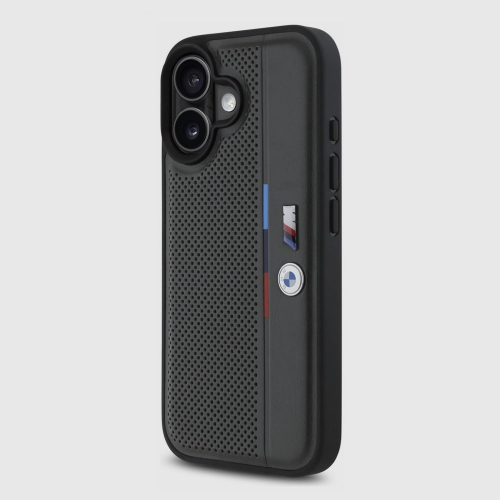 iPhone 16 Etui BMW M Perforated Tricolor | Oficjalny Dealer