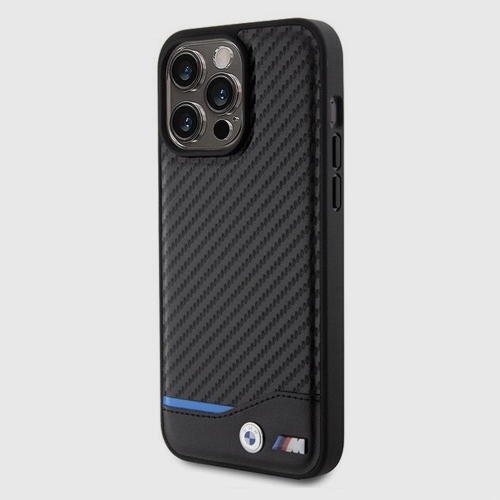 iPhone 15 Pro Max Etui BMW M Leather Carbon | Oficjalny Dealer
