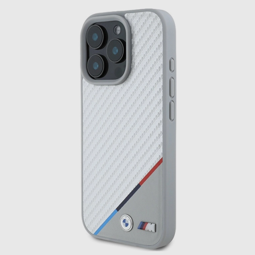 Etui BMW M Carbon Tricolor do iPhone 16 Pro | Oficjalny Dealer