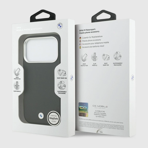 Etui BMW Full Wrapped Metal do iPhone 17 Pro Max | Oficjalny Dealer