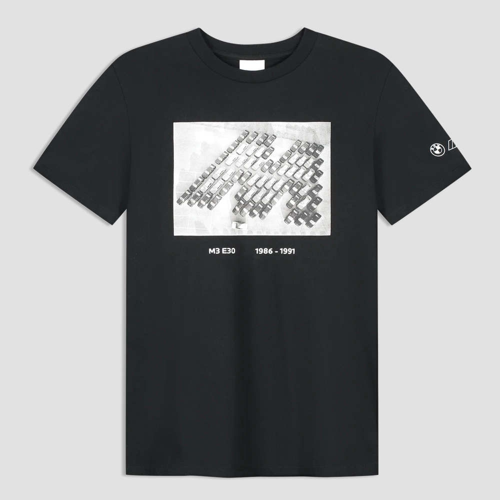 Koszulka BMW M3 E30 - Czarna | Oficjalny Dealer
