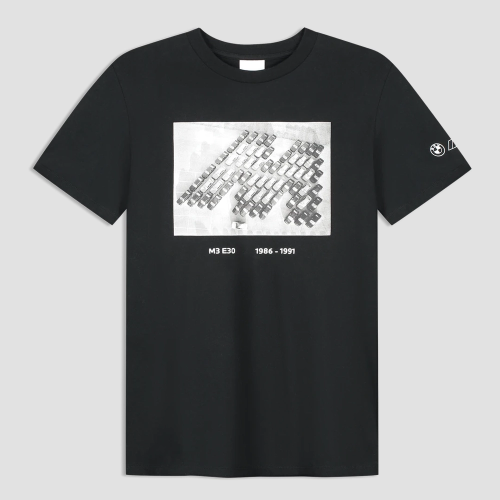 Koszulka BMW M3 E30 - Czarna | Oficjalny Dealer