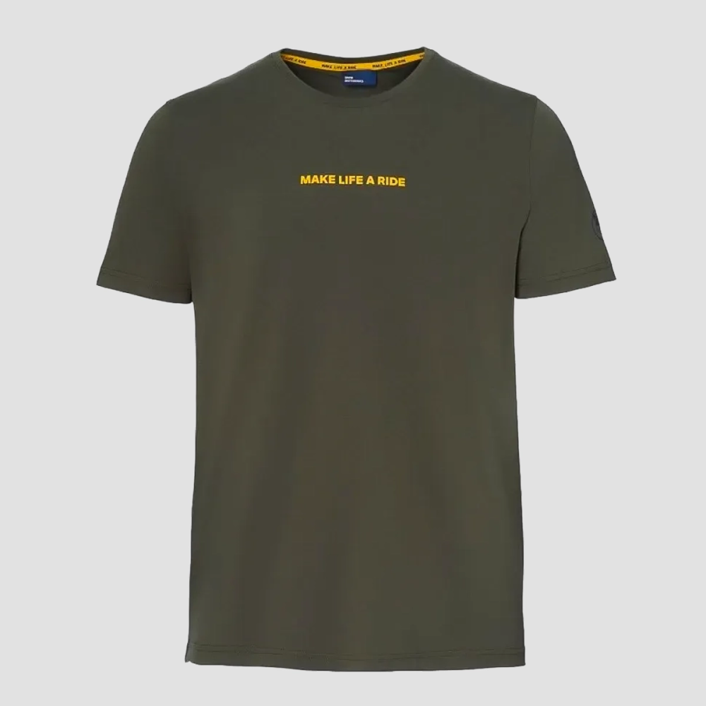Koszulka BMW Motorrad Make Life a Ride - Zielona  | Oficjalny Dealer
