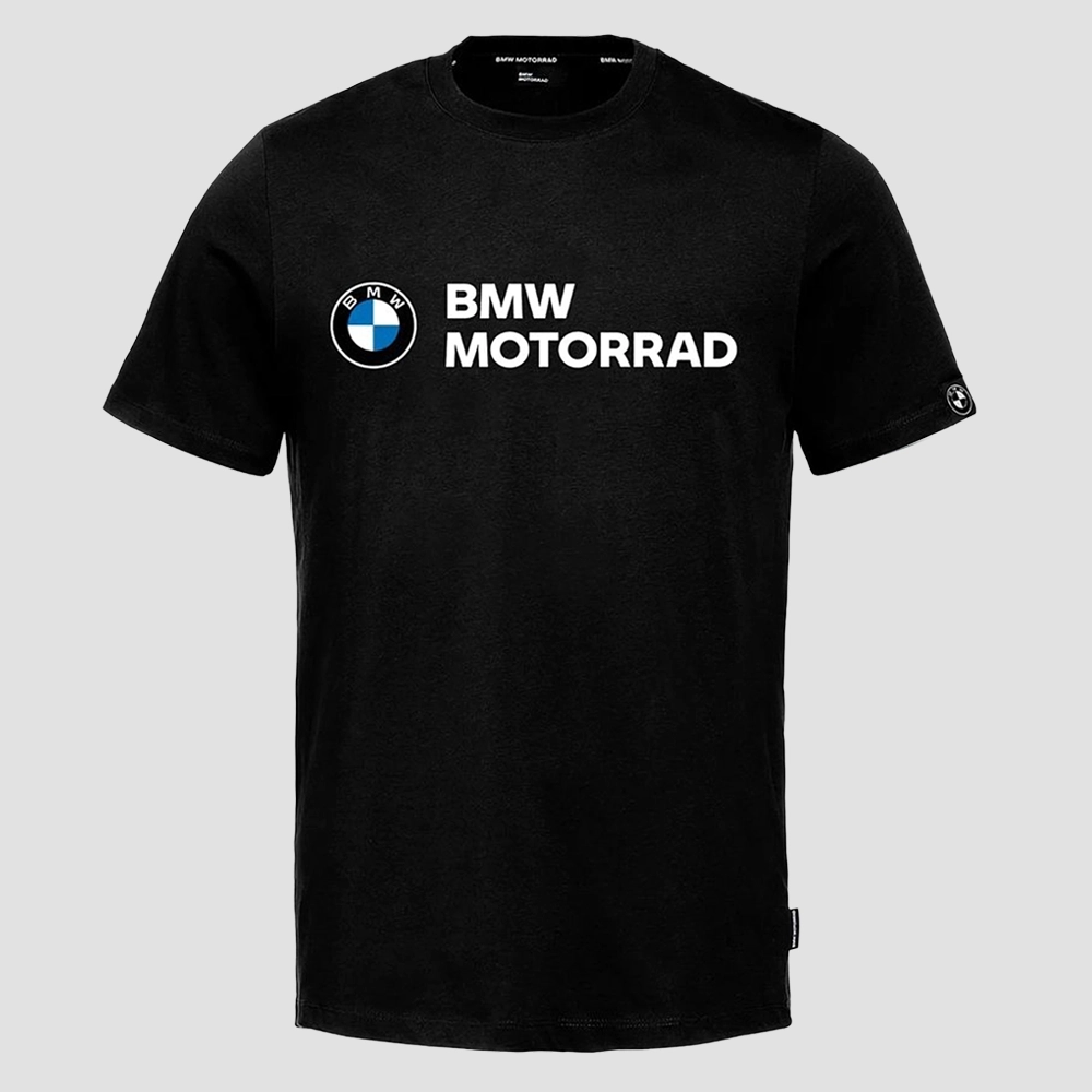 Koszulka BMW Motorrad Logo - Czarna | Oficjalny Dealer