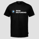 Koszulka BMW Motorrad Logo - Czarna | Oficjalny Dealer