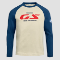 Longsleeve BMW Motorrad GS - Niebiesko-piaskowy | Oficjalny Dealer