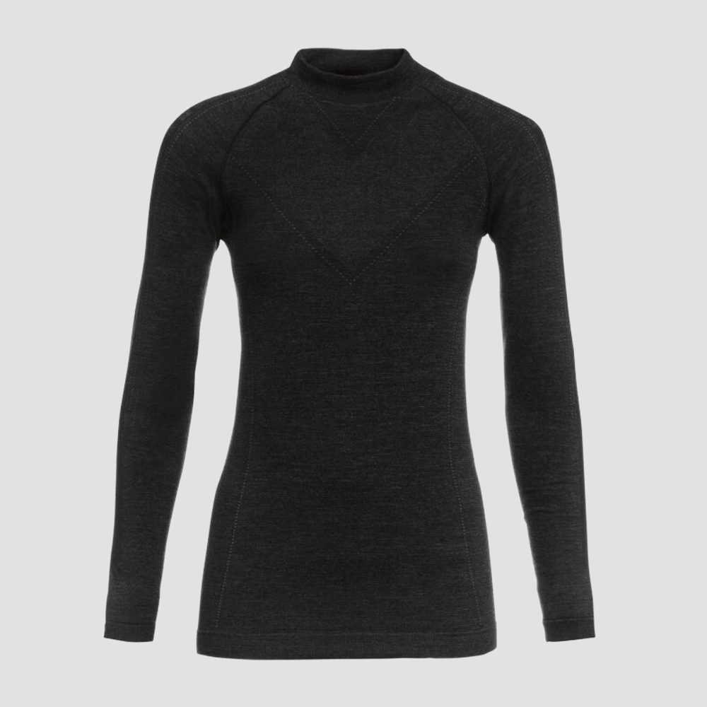 Damska Koszulka Funkcyjna BMW Motorrad All Season z Długim Rękawem - Czarna | Oficjalny Dealer