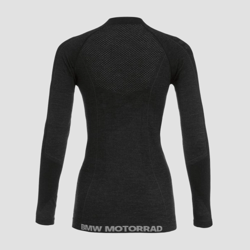 Damska Koszulka Funkcyjna BMW Motorrad All Season z Długim Rękawem - Czarna | Oficjalny Dealer
