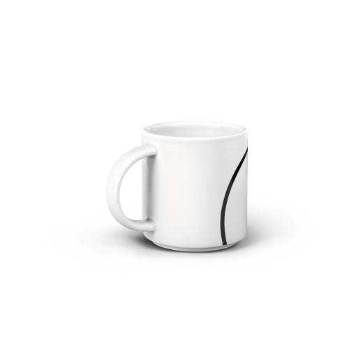 Kubek MINI Outline Print - Biały