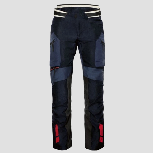 Męskie spodnie motocyklowe BMW GS Rallye GTX granatowe – GORE-TEX