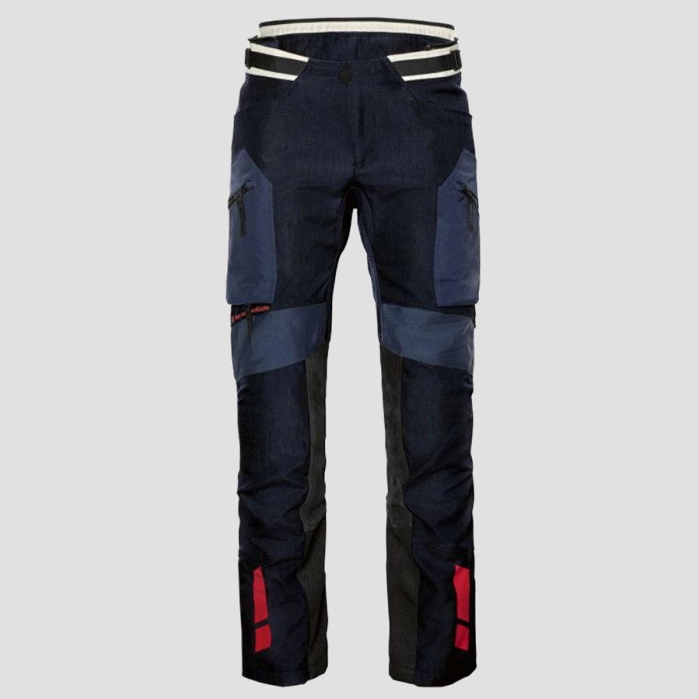 Męskie spodnie motocyklowe BMW GS Rallye GTX granatowe – GORE-TEX