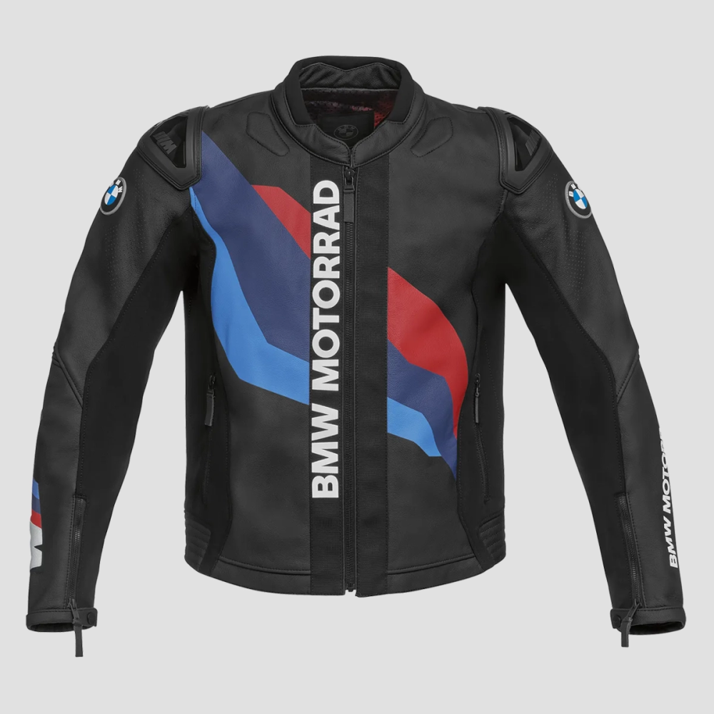 Męska kurtka BMW Downforce – skórzana kurtka motocyklowa AAA