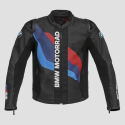 Męska kurtka BMW Downforce – skórzana kurtka motocyklowa AAA