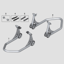 Stojak BMW Motorrad Sport 2 – przód / tył paddock stand