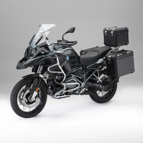 Zestaw kufrów BMW GS – 3 kufry + zamki + oparcie