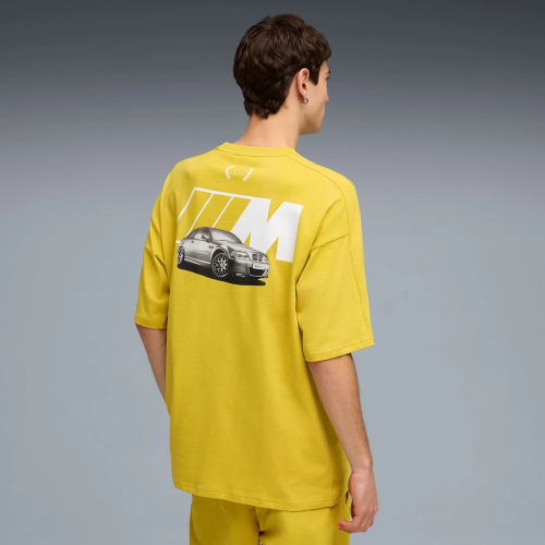 T-shirt BMW M M3 T7 żółty – E46 PUMA