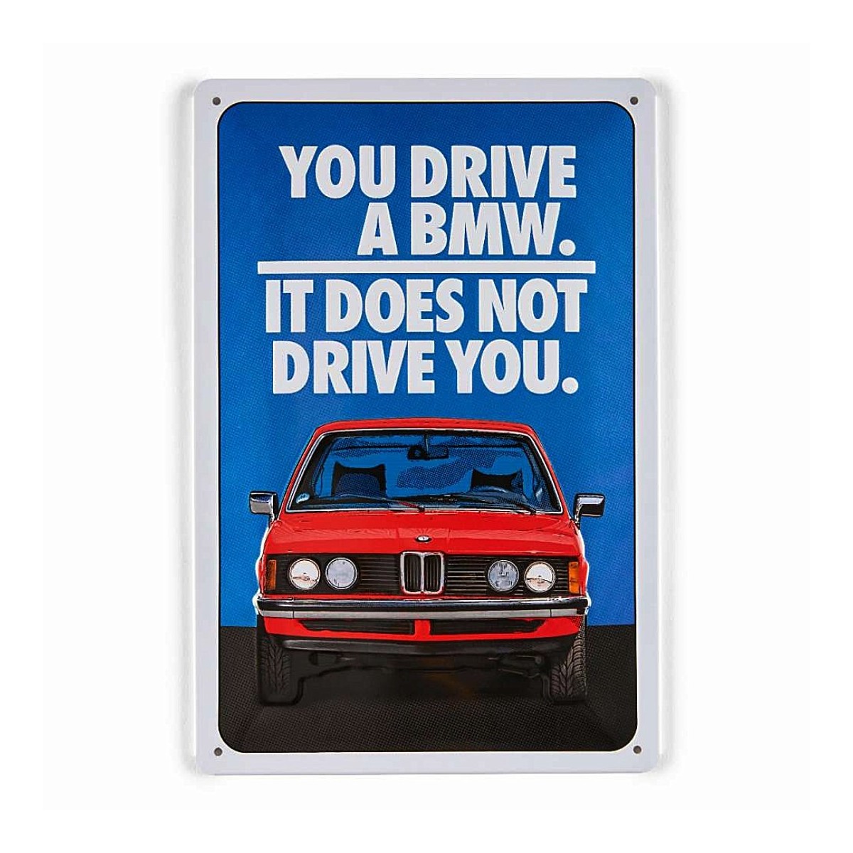 Metalowa tablica - BMW 50 JAHRE BMW 3ER (E21) | Oficjalny Dealer