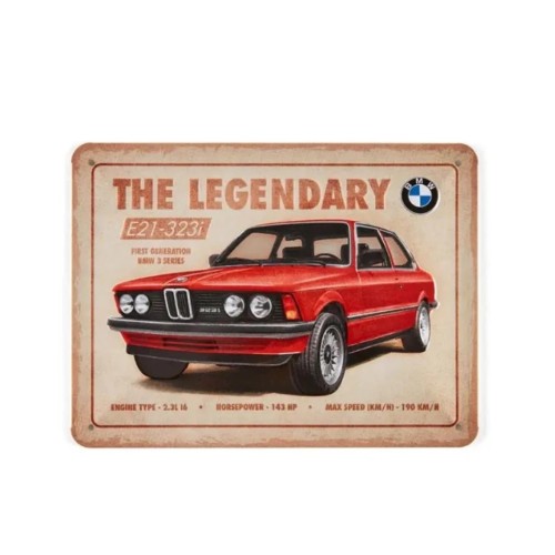 Metalowa tablica - The Legendary (E21) | Oficjalny Dealer