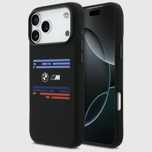 Etui BMW M Silicon Horizontal Line MagSafe iPhone 17 Pro Max