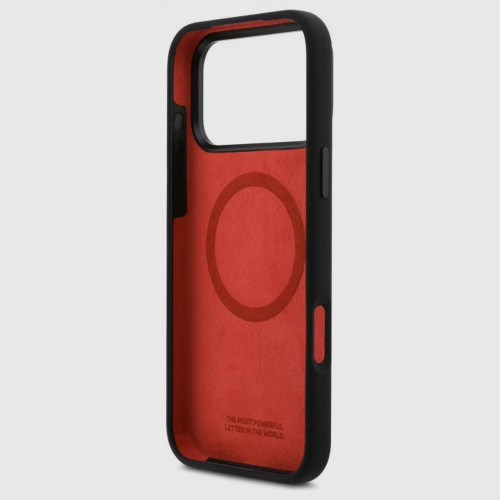 Etui BMW M Silicon Horizontal Line MagSafe iPhone 17 Pro Max