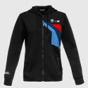 Damska bluza BMW Motorrad Motorsport Zip Hoodie czarna | Bluza Motorsport