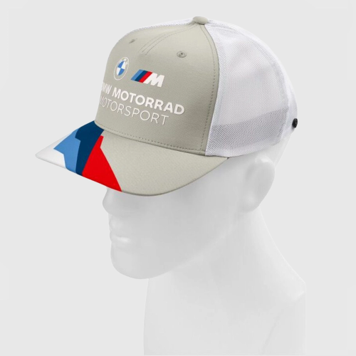 Unisex czapka BMW Motorrad Motorsport szara | Czapka z daszkiem Motorsport