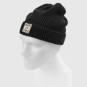 Unisex czapka beanie BMW Motorrad Make Life a Ride czarna | Wełna merino