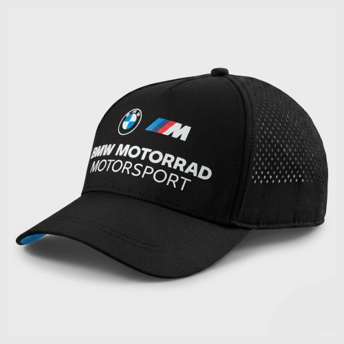 Unisex czapka BMW Motorrad M Motorsport czarna | Czapka z daszkiem