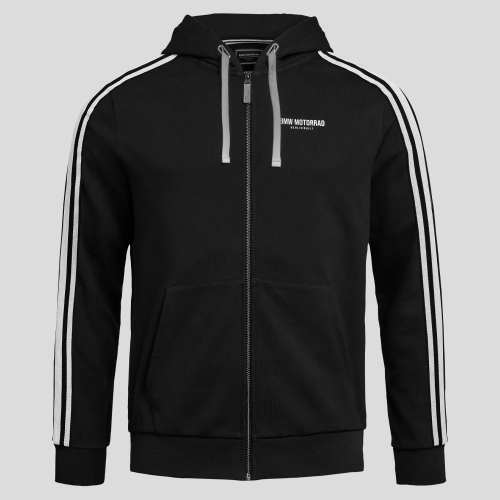 Bluza BMW Motorrad Berlin Built, rozpinana z kapturem – czarna, Heritage
