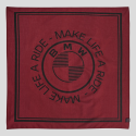 Bandana BMW Motorrad Make Life A Ride – czerwona chusta 50 × 50 cm
