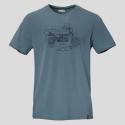 Koszulka BMW Motorrad R 80 G/S – niebieski T-shirt męski, bawełna organiczna