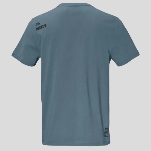 Koszulka BMW Motorrad R 80 G/S – niebieski T-shirt męski, bawełna organiczna