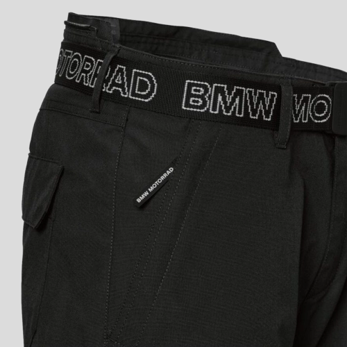 Spodnie BMW Motorrad Gerlos – czarne tekstylne, wodoszczelne AA
