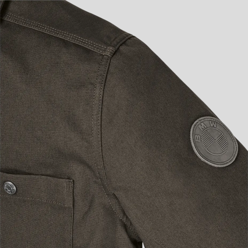 Kurtka BMW Motorrad Mitte – khaki koszulowa kurtka motocyklowa