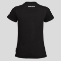 Damska koszulka BMW Motorrad Make Life a Ride – czarny T-shirt z bawełny organicznej
