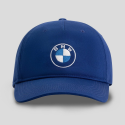 Dziecięca czapka z daszkiem BMW Logo – niebieska, bawełna organiczna