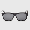 Męskie okulary przeciwsłoneczne BMW Squared Black – UV400, Low Polar
