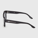 Męskie okulary przeciwsłoneczne BMW Squared Black – UV400, Low Polar