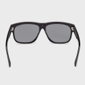 Męskie okulary przeciwsłoneczne BMW Squared Black – UV400, Low Polar
