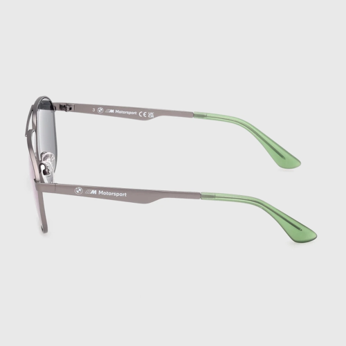 Męskie okulary przeciwsłoneczne BMW M Motorsport Pilot – Gunmetal, UV400