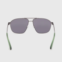 Męskie okulary przeciwsłoneczne BMW M Motorsport Pilot – Gunmetal, UV400